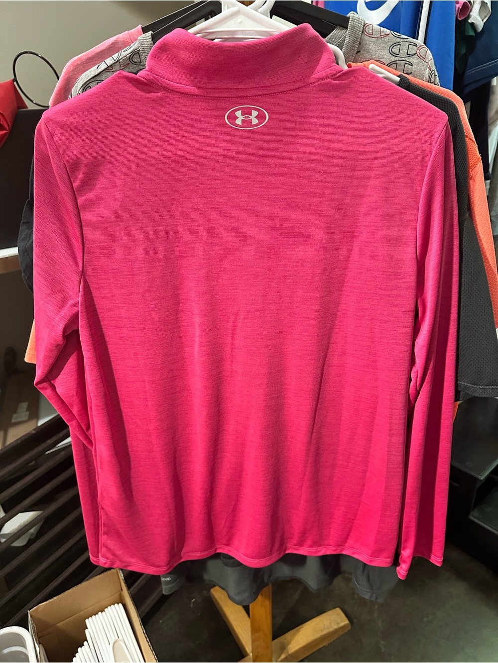 Under Armour Tech Women's 1/2 Zip Long Sleeve Athletic Pullover - Picture 2 of 5